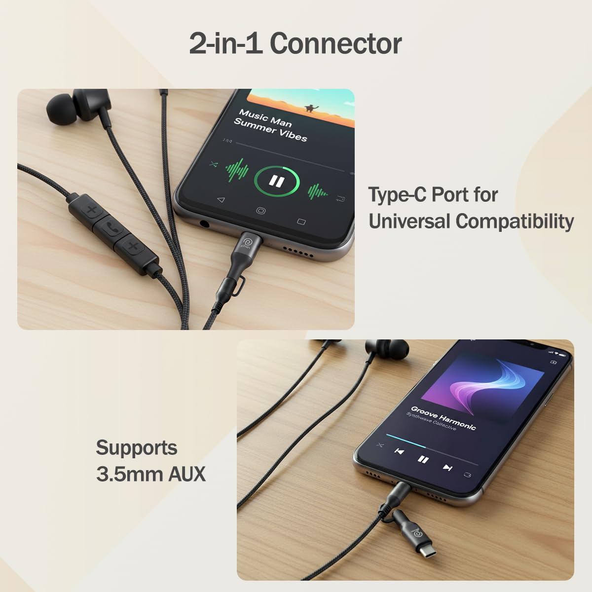pTron Boom Play X5 Wired Earphones - Black -4 pTron Boom Play X5 Wired Earphones - Black -4