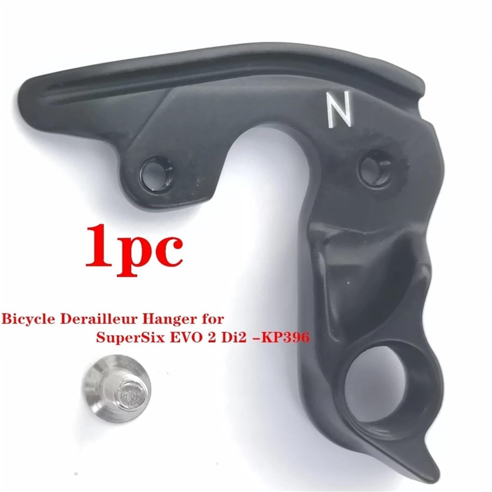 1 patilla de Cambio Trasera for Bicicleta de montaña, Compatible con Cannondale, for SuperSix EVO 2 Di2 KP396. patilla de Cambio