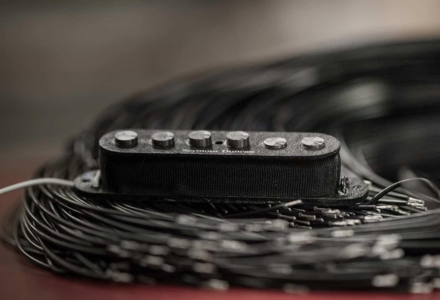 Seymour Duncan Quarter Pound Staggered Strat - Neck/Middle/Bridge - High Output Electric Guitar Pickup