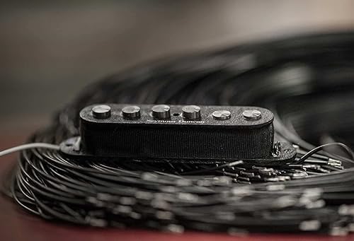 Miniatura 2 de Seymour Duncan Pastilla de Strat escalonada de un cuarto de libra - Pastilla de guitarra eléctrica de alto rendimiento con cuello de bobina