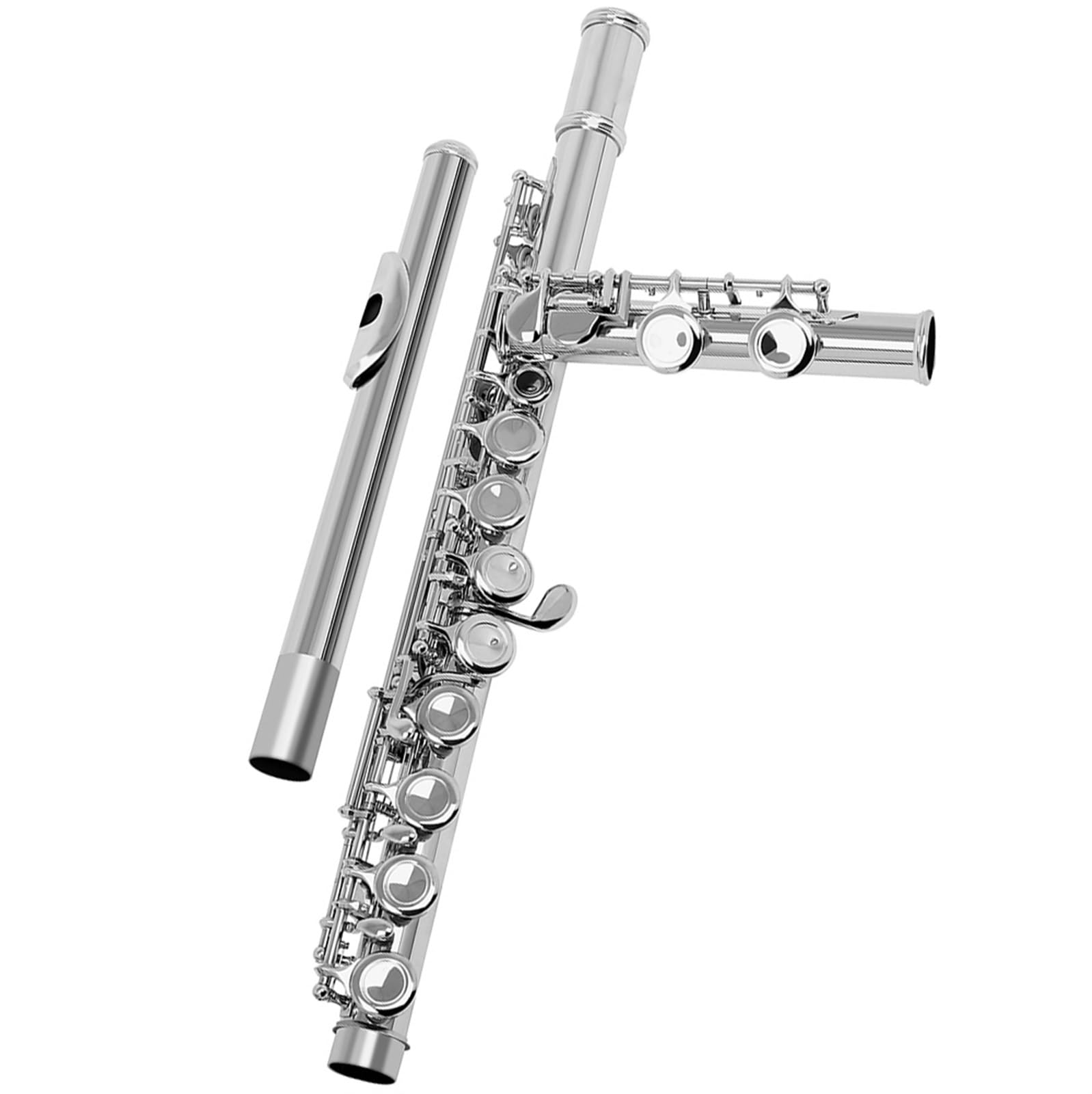 flauta travesera Instrumento De Música De Pífano Profesional Con Llave En C De 16 Orificios Cerrados Con Caja instrumento de flauta profesional