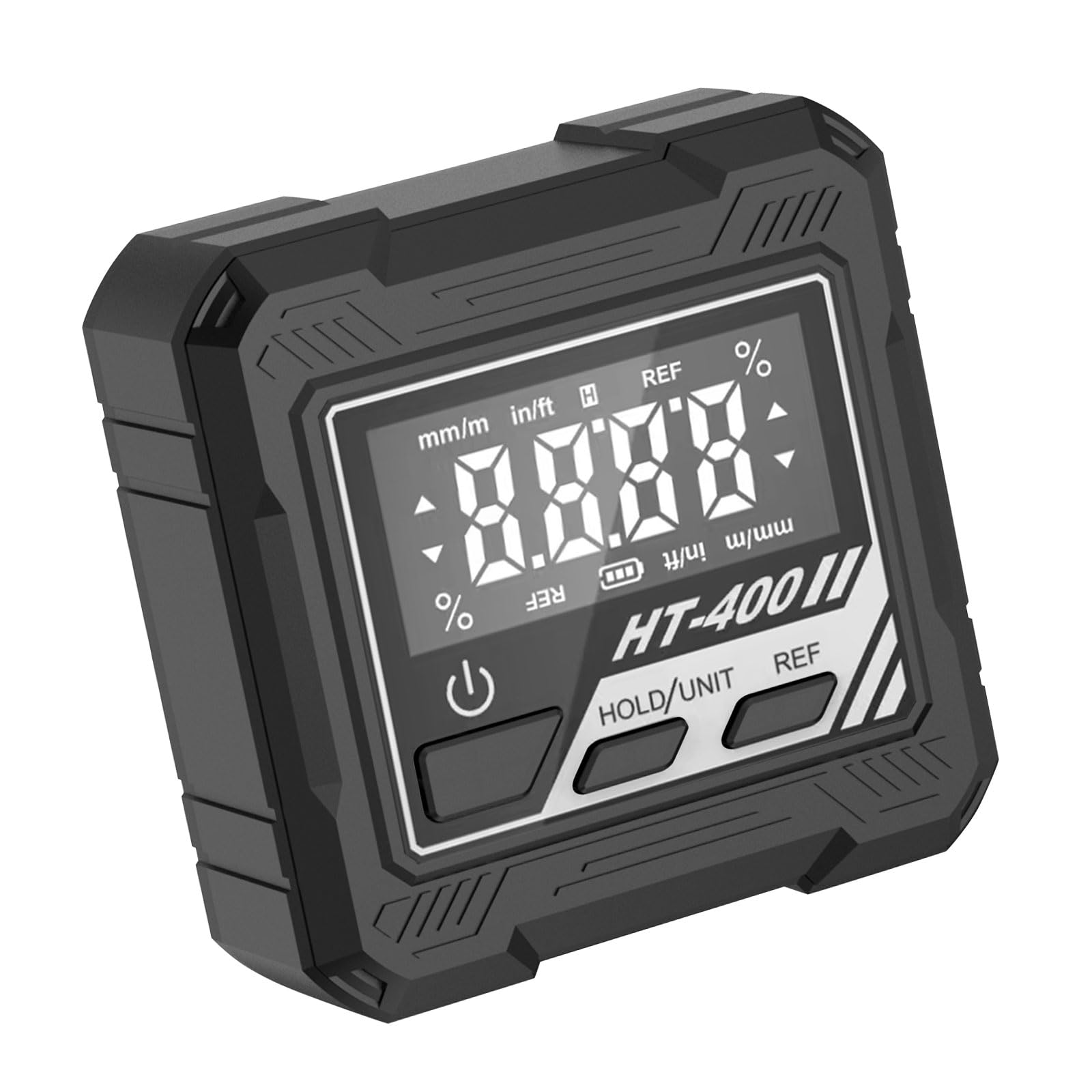 ABS Digital Corner Meter 4x90° Extent Measurement Tool LED Backlit Display Attractive Mounting Grasps Complimentary Action for Construction Undertakings LED Display Corner Measuring Tool