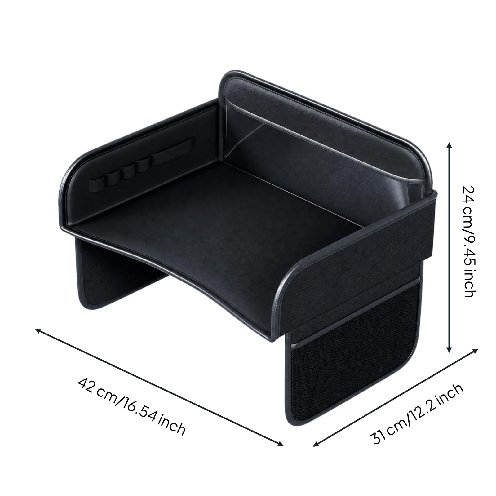 rockible Vassoio Organizer per Seggiolino Cinghie Regolabili Facile da Pulire per Viaggi, Guide Giornaliere