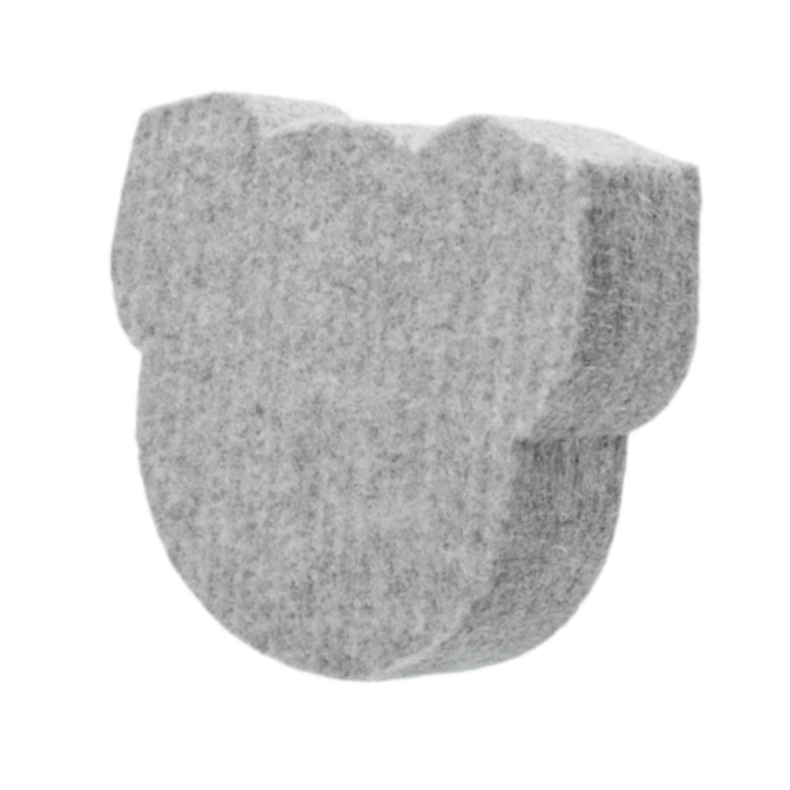 SM SunniMix Needle Felting Pad Wool Felting Mat Pig Head Shaped Accessories Wool Pressing Mat Wet Felting 3D Felting for Gift Doll Making, 21.6x15x3cm