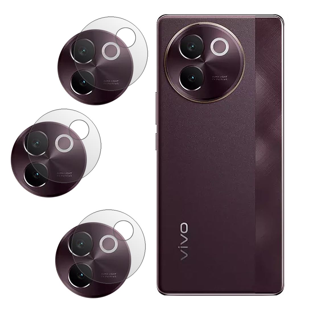 ZORAM® Flexible, 9H Back Camera Lens Protector Compatible for Vivo V30e (Not a Tempered Glass) (Pack of 3) (B0D3Z6YTBW) Amazon Price History, Amazon Price Tracker