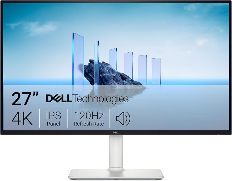 Dell S2725QS 27 Inch 4K 120Hz IPS Monitor with AMD FreeSync and Speakers