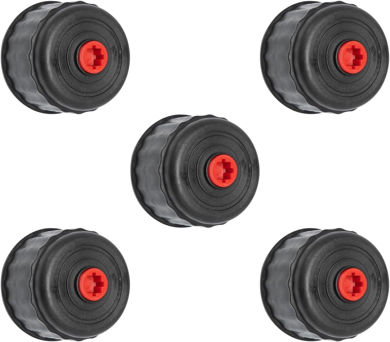 5 Pcs Gas Cans, Fuels Replacement Jug Cap, Racing Fuels Replacement Cap 3042, 5 Gallon Racing Fuel Jugs Gas Jug Fuel Tank Cap