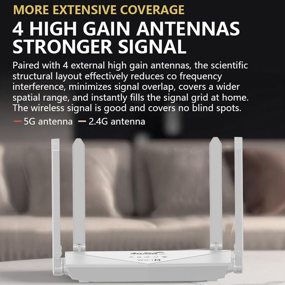 Routeur WiFi 4G LTE WR900 Booster de Signal de Routeur WiFi 4G LTE Point D'Accès Plus Stable Connexion Filaire Prise EU