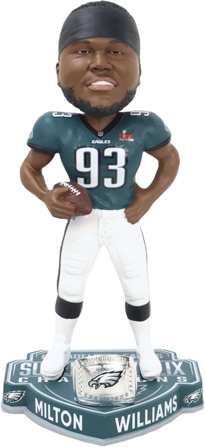 FOCO Milton Williams (Philadelphia Eagles) Super Bowl LIX Champ Bobblehead