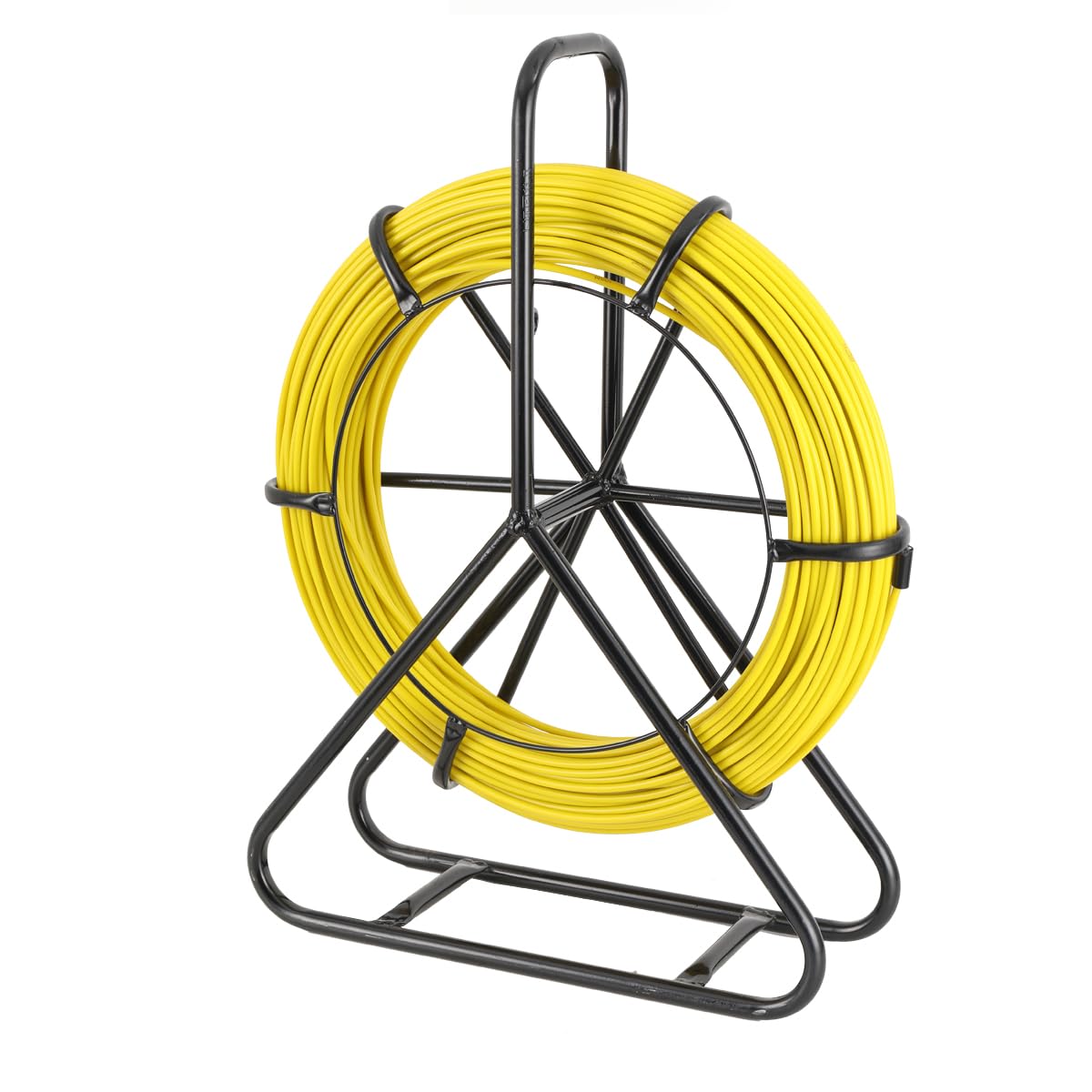 Sonda Passacavi in Fibra di Vetro 1/4(6mm) x100m con 3 punte di trazione Strumento per linstallazione di cavi in fibra di vetro