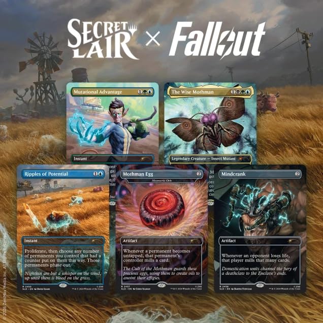 Magic the Gathering Secret Lair x Fallout: Rad (Foil) : Amazon.ca