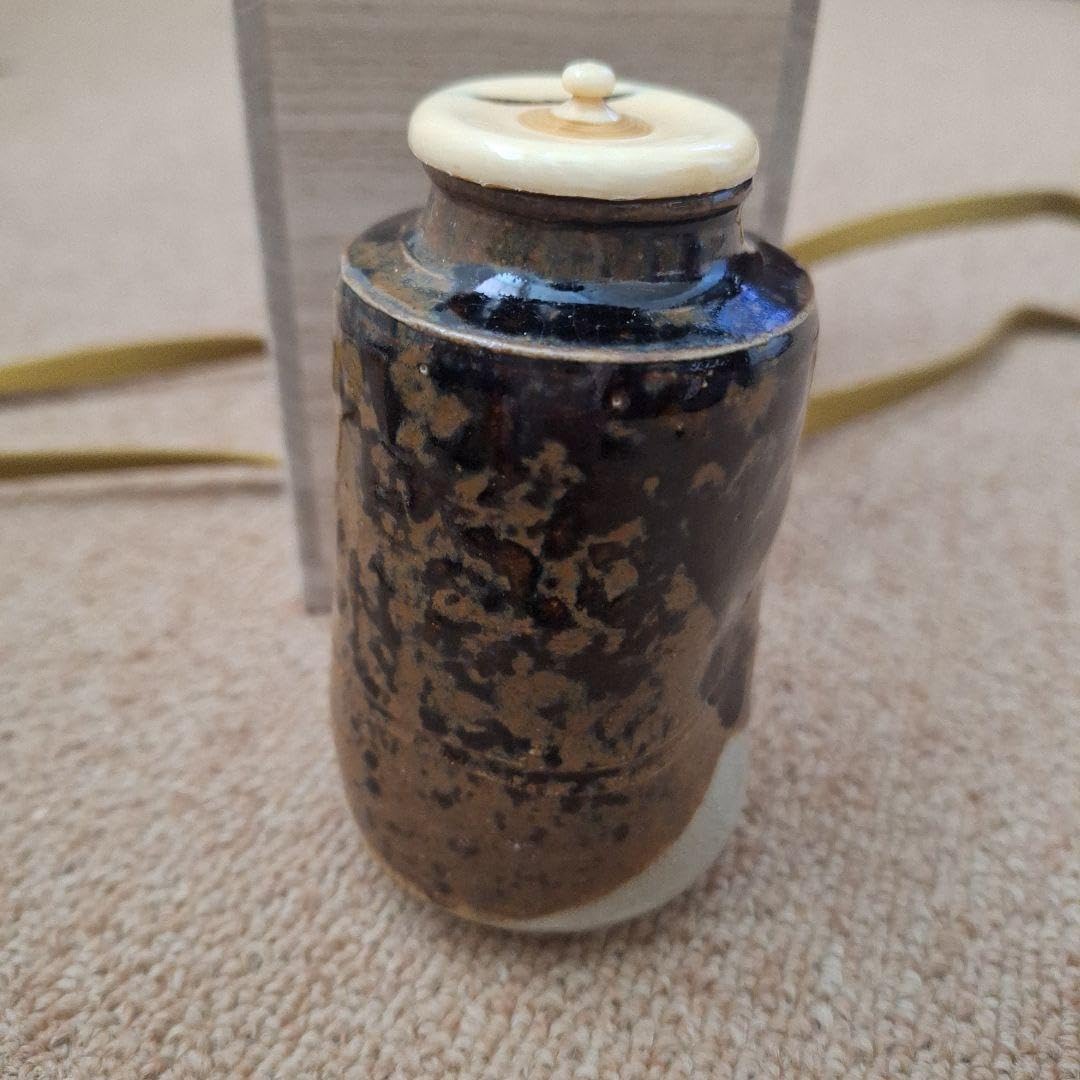 Amazon.co.jp: 加藤錦雄 瀬戸 茶入 茶道具 茶道 : おもちゃ