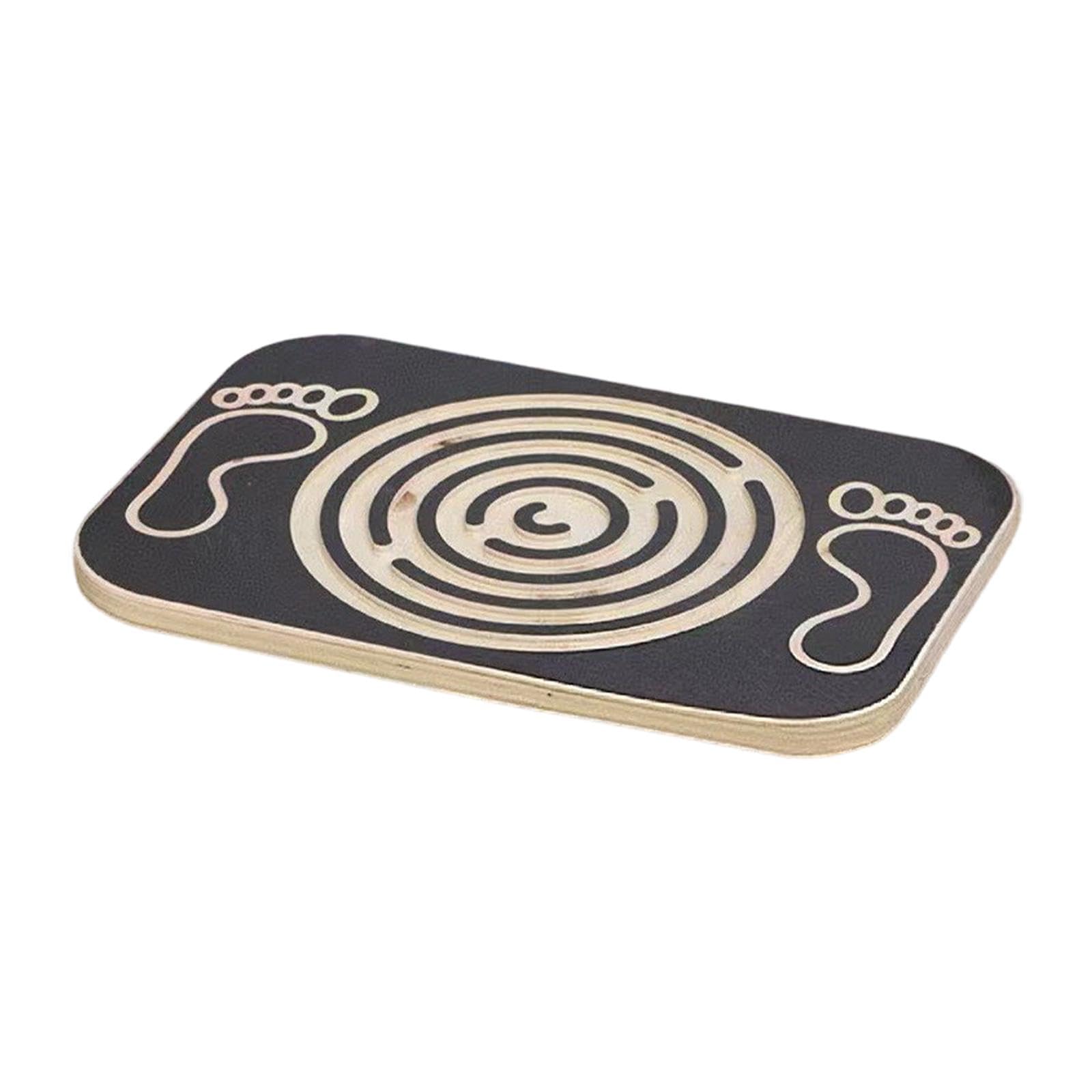 Bnf® Labyrinth Balance Board Wood Wobble Board for Skateboarding Exercise Surfing|Sporting Goods|Fitness Running & Yoga|Fitness Equipment & Gear|Balance Trainers-image-10