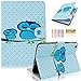 iPad Mini Case, Dteck(TM) Cartoon Cute Design Leather Flip Stand Wallet Case with Auto Wake/Sleep Feature [Magnetic Closure] Smart Cover for Apple iPad Mini/ Mini 2 Retina/ Mini 3 (02 Two Owl)
