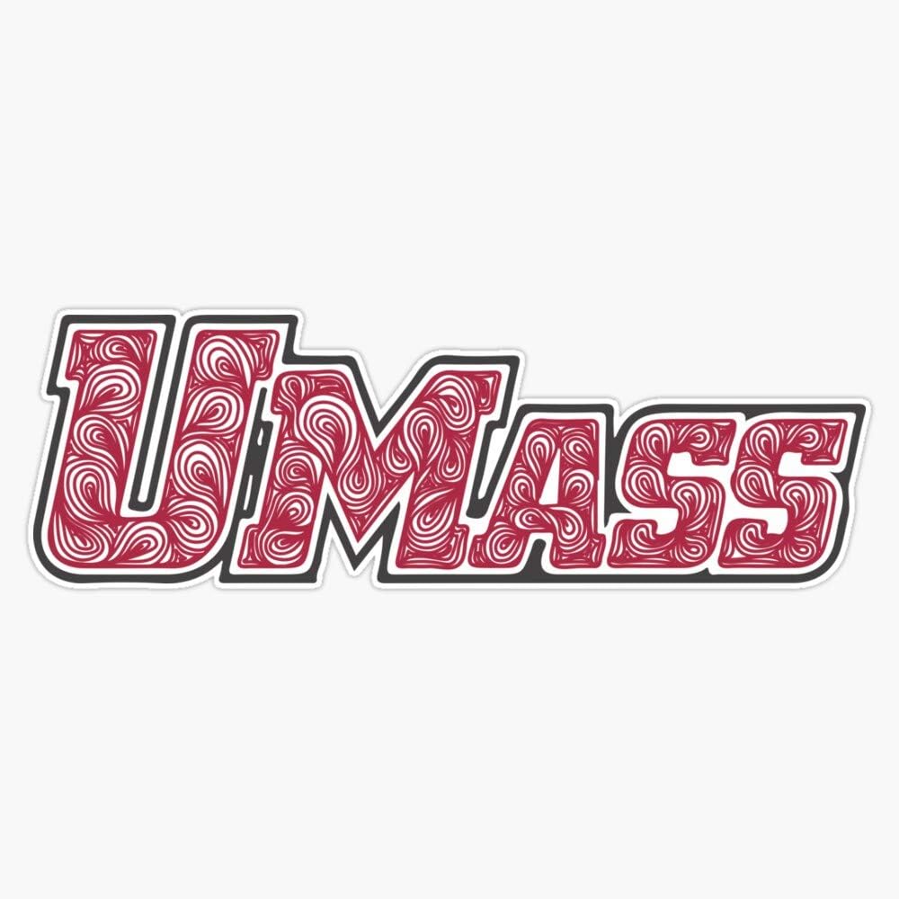 MAGNET University Of Massachusetts Amherst (Umass) Vinyl Magnetic Bumper Sticker 5"