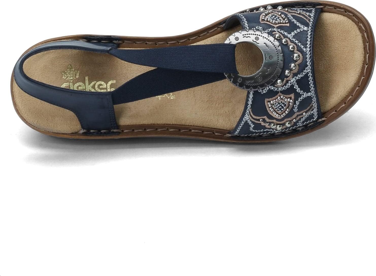 Rieker Women's 608B9 Regina B9 6 Blue