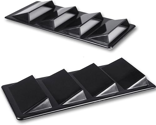 Malla lateral para ingreso de aire color negra Euro Style para auto, camión y SUV