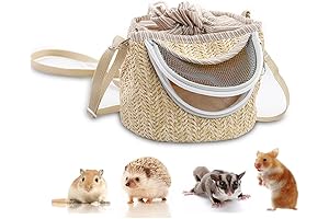 Breathable Mesh Sugar Glider Carrier with Detachable Shoulder Strap