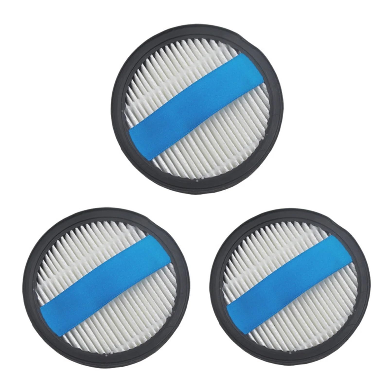 Quixpszto One Color 3-Pack Washable Hepa Filters, Compatible For Proscenic P12 P13 & Ultenic U12 U13 Vacuum Cleaner, Replacement Parts