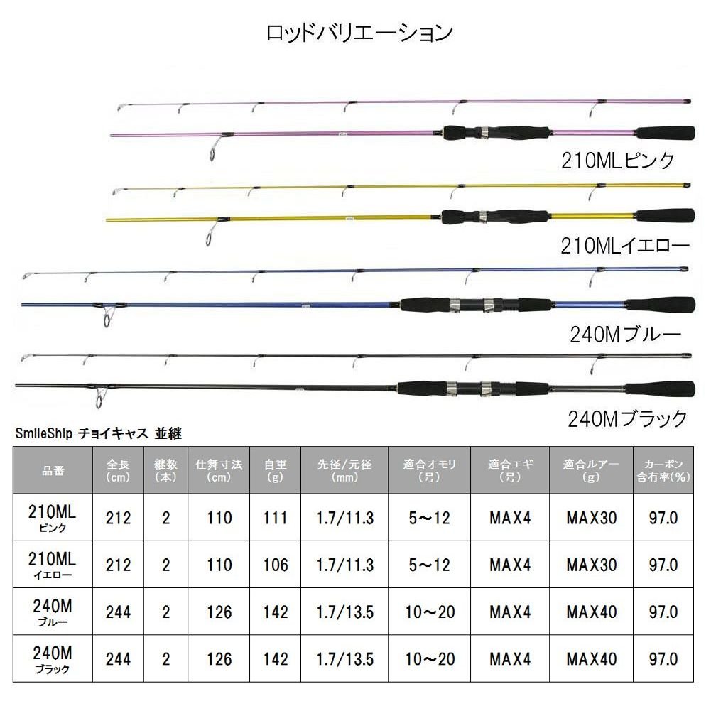 Amazon | TAKAMIYA(タカミヤ) ロッド SmileShip チョイキャス 並継