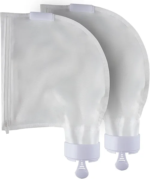 WONEWTH Pool Cleaner Bags with Zipper Replacement for Polaris 280, 480 Parts Pool Cleaner All Purpose Bag K16 K13 (2 Pack)