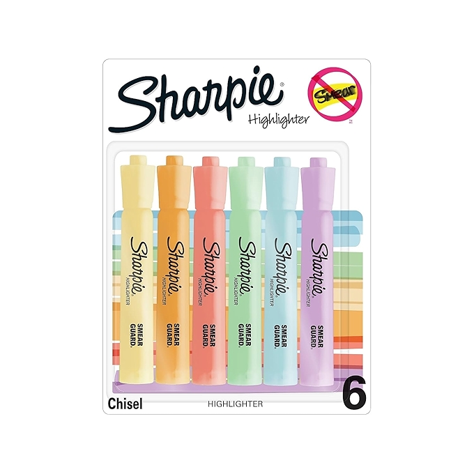 沙比利马克笔，宽头，温和粉彩色