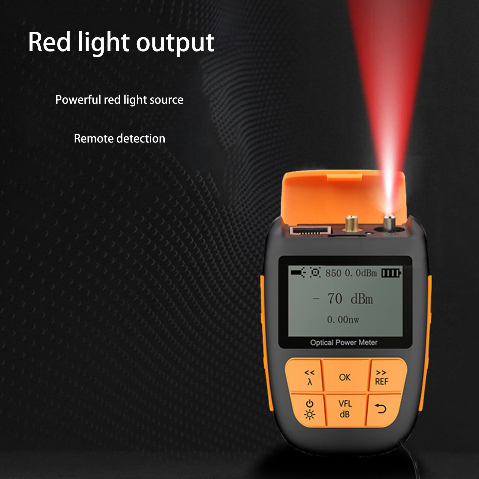 Medidor de Potencia de Fibra óptica Luz LED, Charging Board with