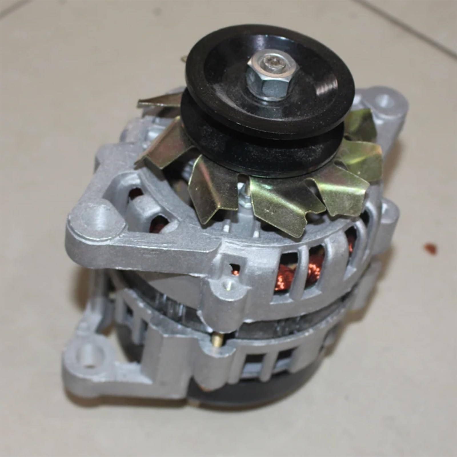 Alternador Doméstico Sin Escobillas De Imán Permanente De 220 V Y 2000 W, Generador De Polea De Alta Potencia Con Cable De Cobre Puro Y Estabilizador De Voltaje.