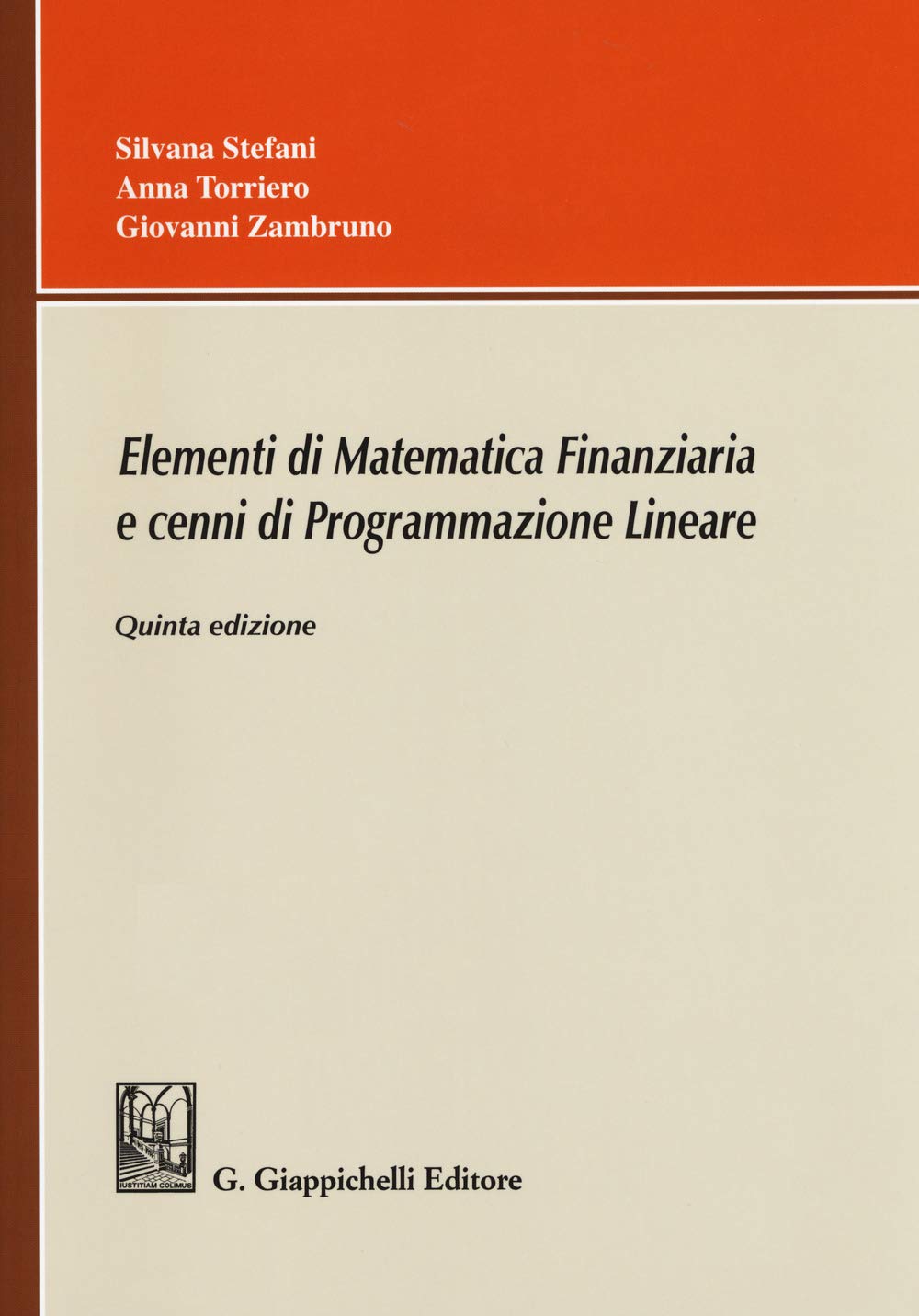 Elementi Di Matematica Finanziaria E Cenni Di Programmazione Lineare - 4