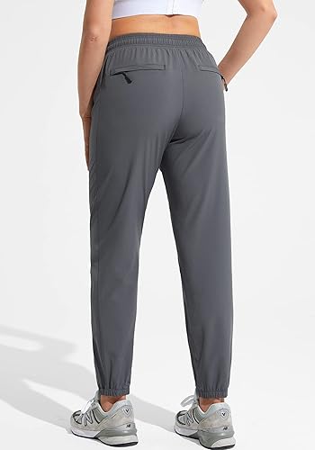 Miniatura 2 de POLIVA Pantalones de senderismo tipo cargo para mujer, ligeros, de secado rápido, para golf, viajes, casuales, resistentes al agua