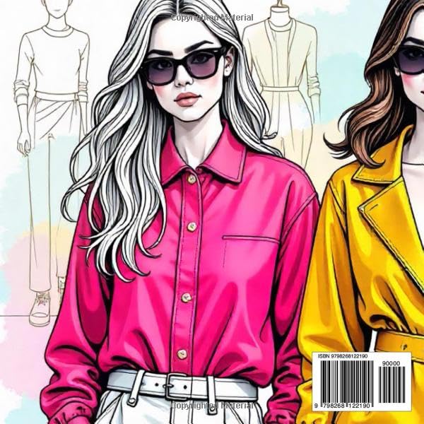 MODERN FASHION COLORING BOOK Vol.3 image 3
