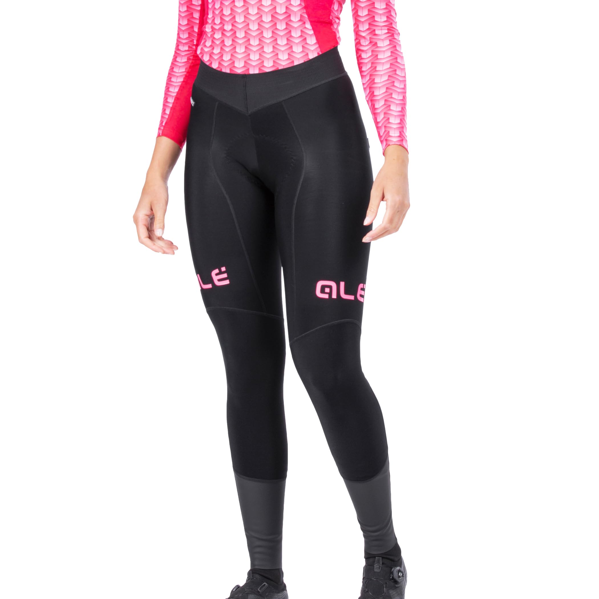 ALE' Collant Invernali da Ciclismo Donna