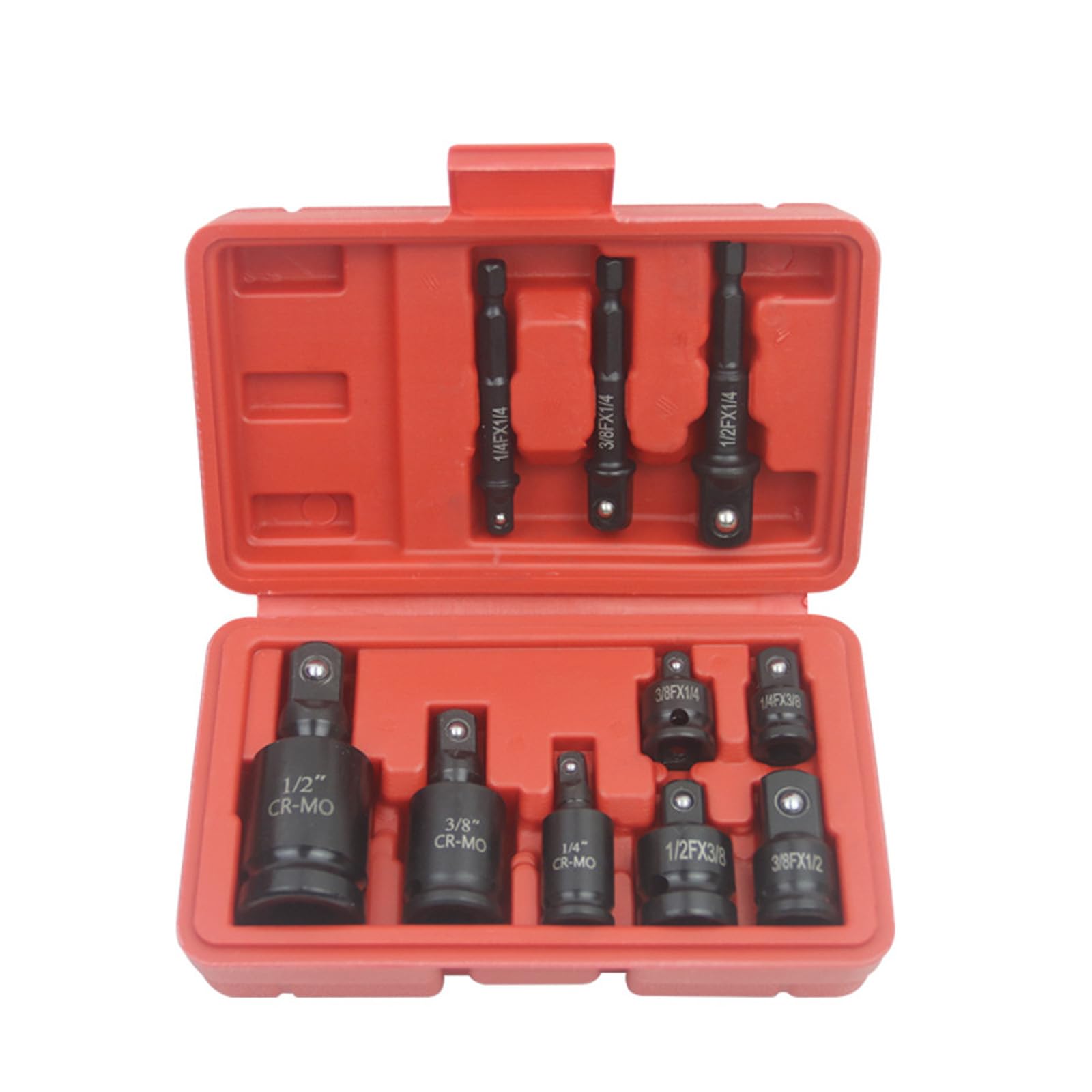 Woedpez 9Pcs Multiple Operate Handle Dissolver Tool Link Three Wheeled Effect Equipment Automobile Mechanical Repairs And Home Maintenance Permanent Effect Grade Port Tool Set