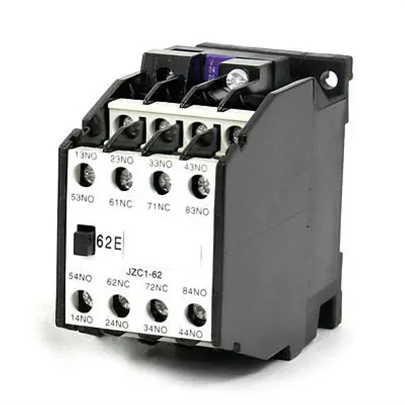 PWANUIGTE JZC1-62 AC Contactor Type Relay 24V 50Hz Coil Voltage 3-Phase 6NO + 2NC