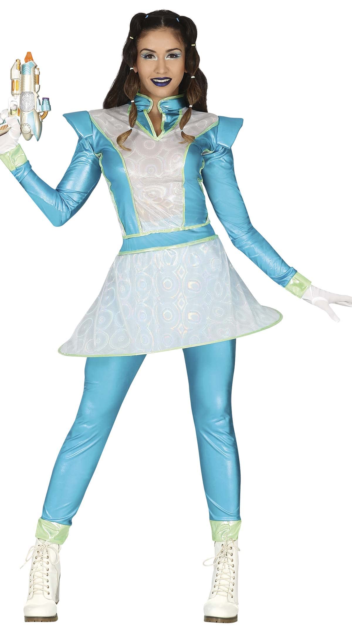 FIESTAS GUIRCA Disfraz de Guerrera Cuadrilla Galáctica para Mujer Adulta