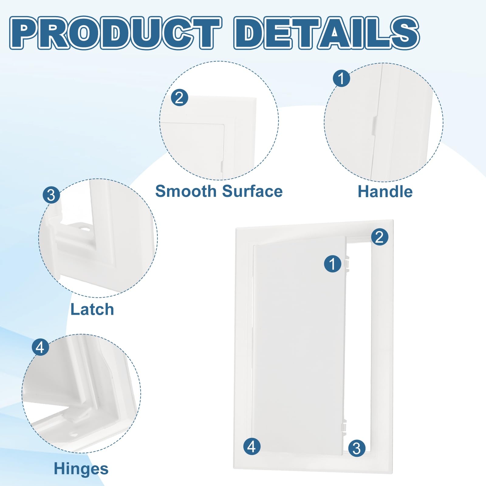 PATIKIL Access Panel for Drywall 195x295mm - Image 3
