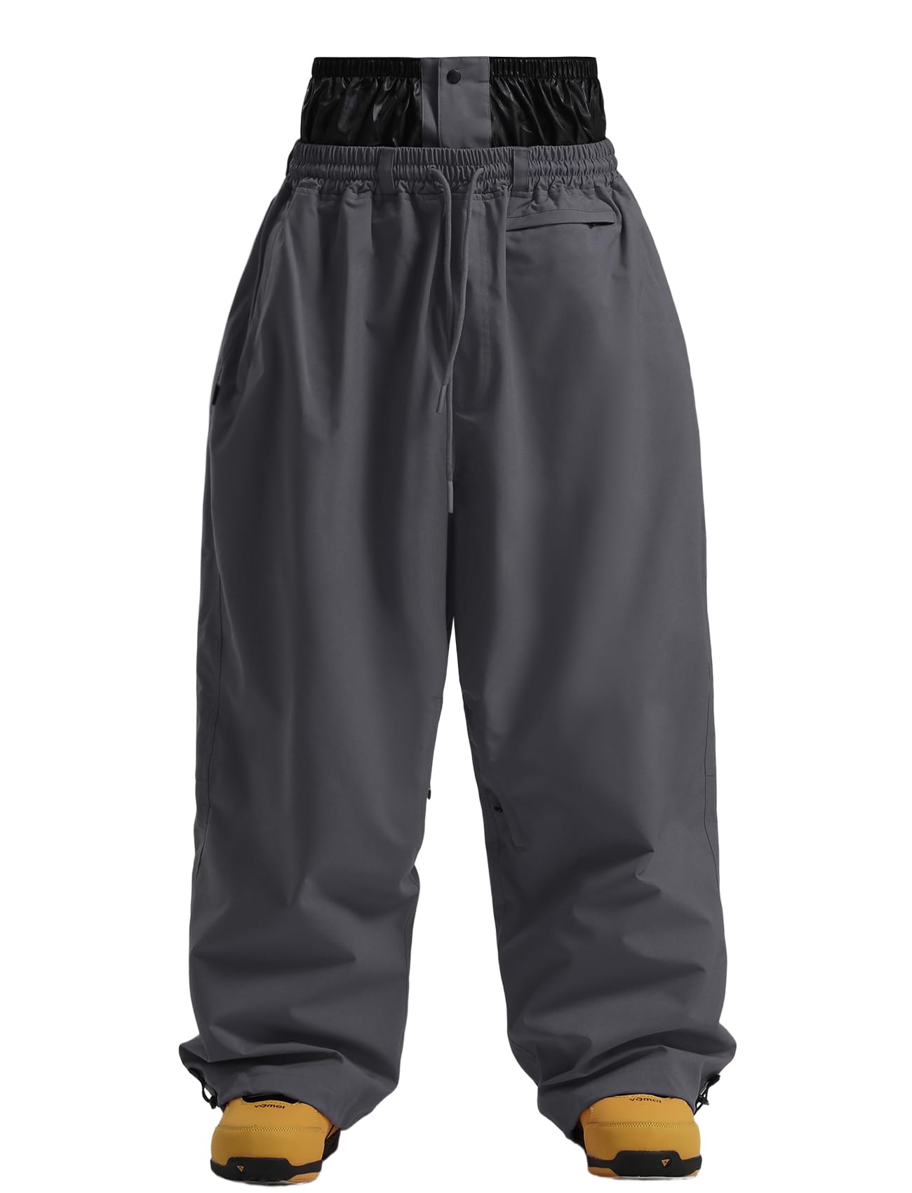 GSOU SNOW Womens Mens Snow Pants Baggy Snowboard Ski Pants Wateproof Warm