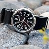 BARTON Leather NATO Style Watch Straps - Choose Color, Length & Width - Bands