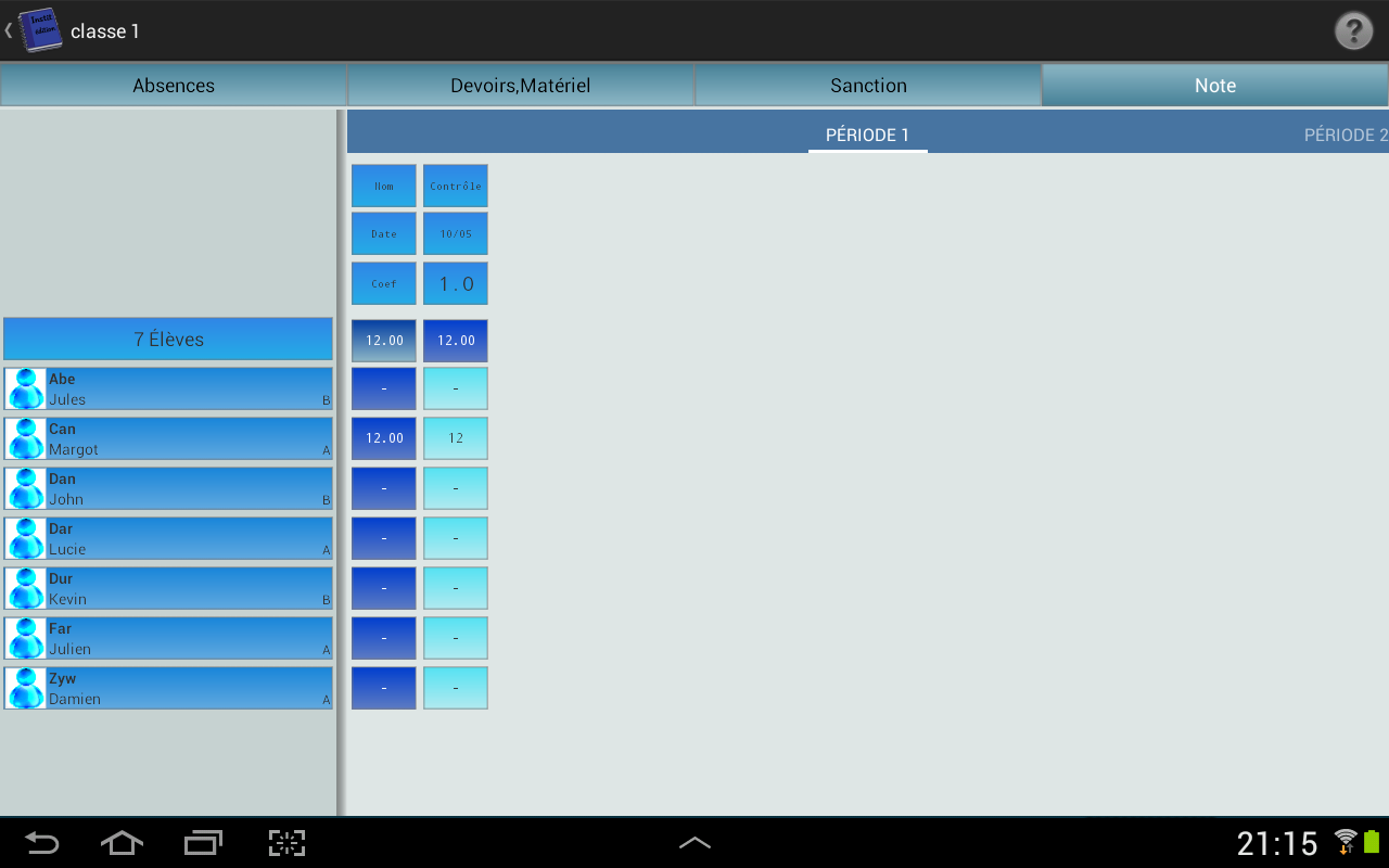 Carnet De Bord Enseignant Page Garde