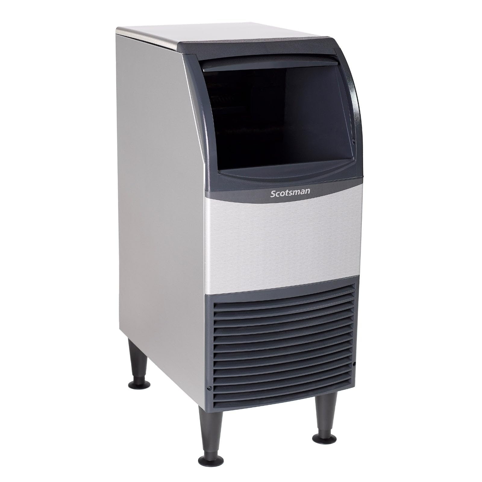 Scotsman Undercounter Nugget Ice 15" Ice Maker - 129 Lb/Day, 36 Lb Storage Bin on Fridge.com - View 2
