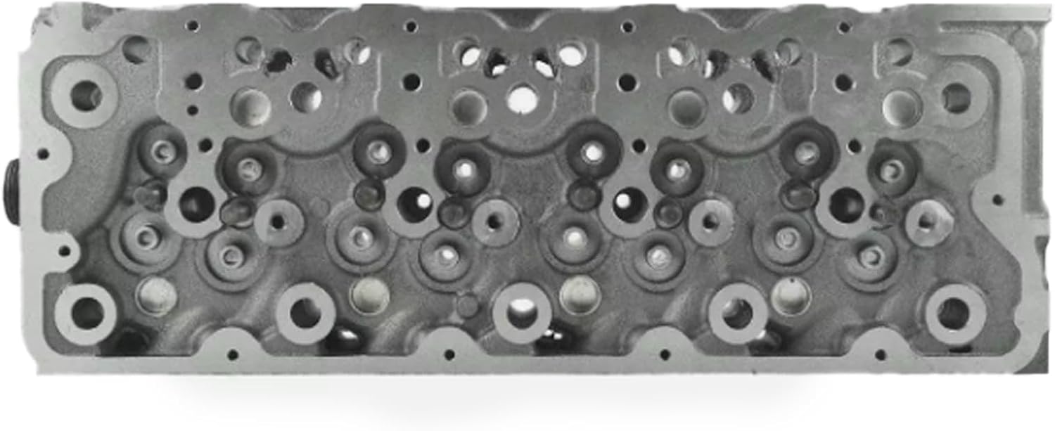 Cylinder Head Compatible for Kubota V3307 Engine (Bare Cylinder Head with gasket set, Type B: With EGR)