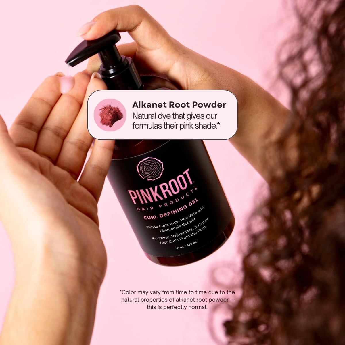 Curl Defining Gel for Curly, Wavy, and Kinky Hair - with Aloe Vera and Chamomile Extract (16 Oz) - Image 5