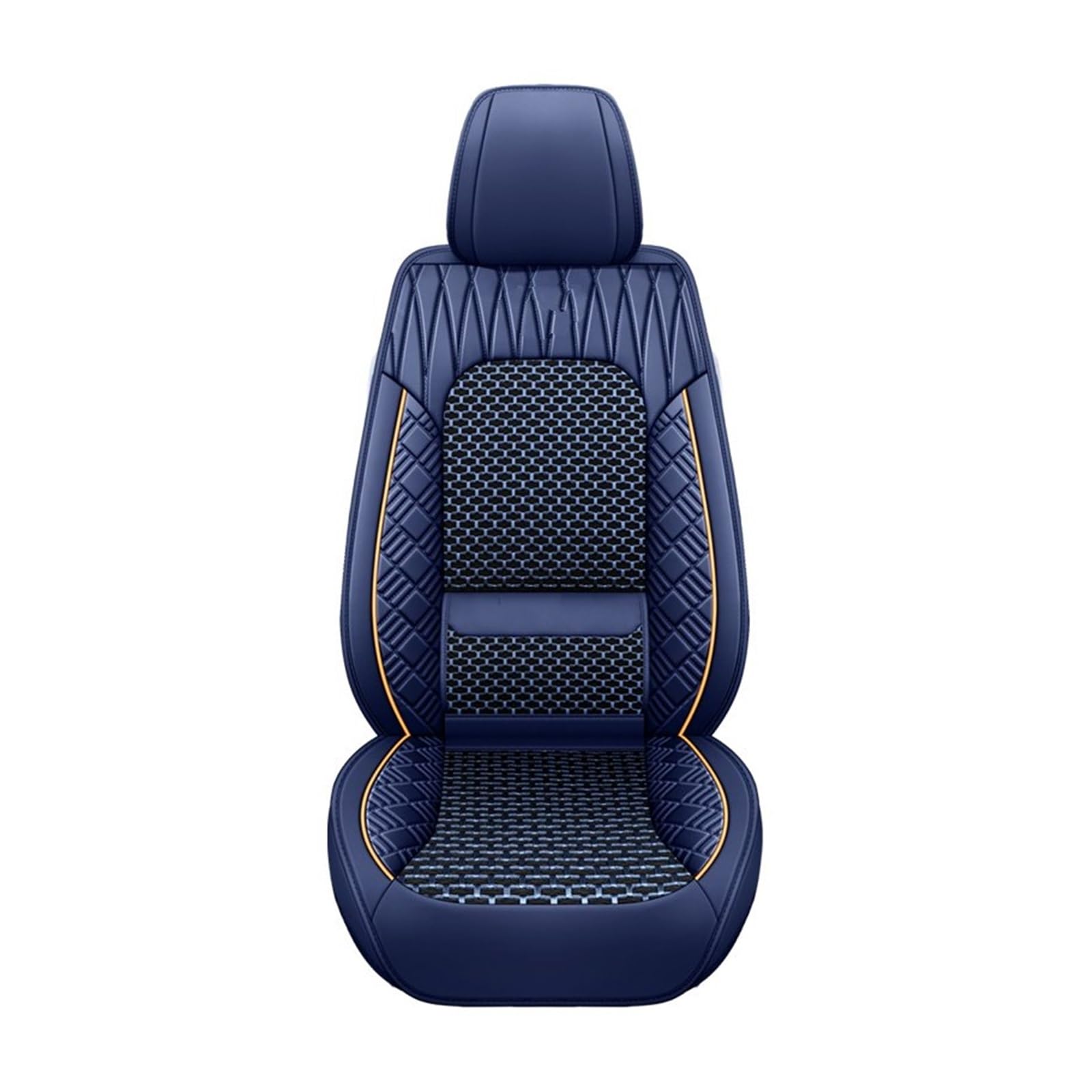 Auto Coprisedili Per Bmw Serie 1 E81 E82 E87 E88 F20 F21 F52 F40 Accessori per auto Coprisedili universali a copertura totale(Blue 1 Piece)