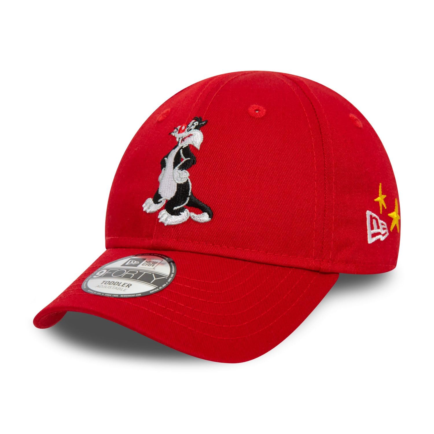 New Era 9Forty - Gorra infantil Toddler Looney Tunes Sylvester, rojo, 2-4 Años