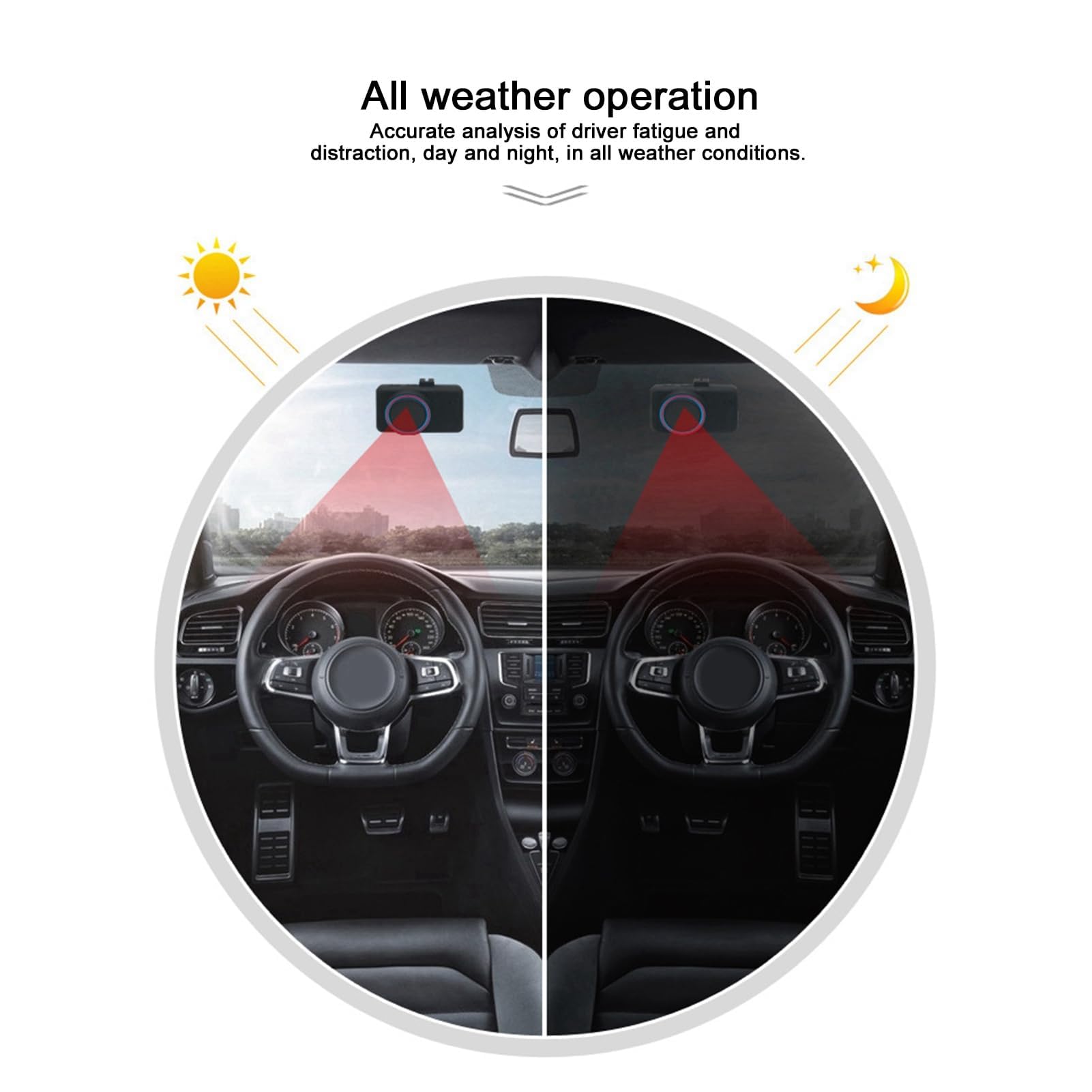 Alarme de Sommeil du conducteur, Dispositif d'avertissement de Moniteur de Conduite de Fatigue, Rappel Anti-Sommeil du conducteur, Dispositif d'alarme de Sommeil de Conduite sûre