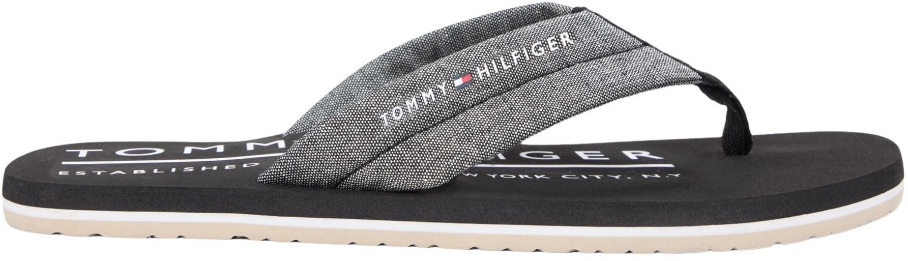 Tommy Hilfiger Hilfiger Chambray Beach Sandal Fm0fm05751 DiapositivesHomme