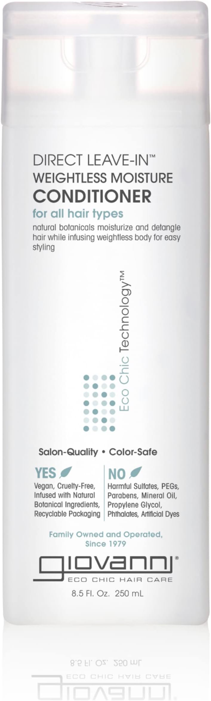 Giovanni Marykay Cosmetics - Eco Chic Direct Leave-In Conditioner- Weightless Moisture For All Hair