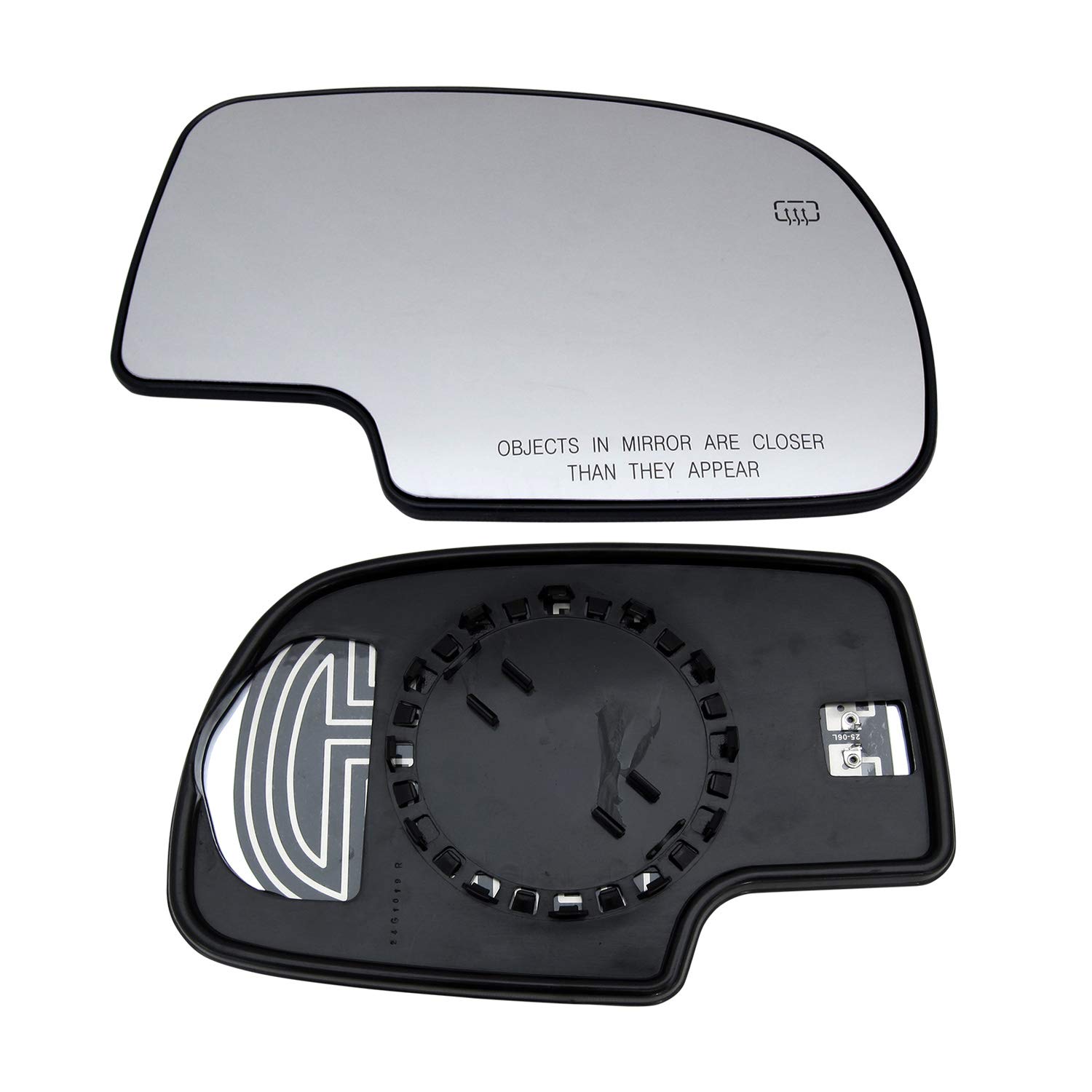 Dependable Direct Driver Side Non-Heated Manual Operated Mirror For Cadillac Escalade Chevy Silverado Suburban HD Tahoe GMC Sierra Yukon XL 1500 2500 3500 1999-2007 - Parts Link #: GM1320230 - Foto 7