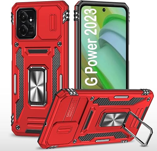 PASNEW Funda para Moto G Power 5G 2023, grado militar con anillo magnético giratorio de 360 para G Power 2023 5G, resistente cuerpo completo a disponible en Yaxa Venezuela