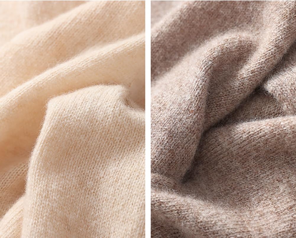 Women's Pashmina Shawl Wraps Turtleneck Poncho Capes Knit Sweater Blanket Winter Warm Shawl Wrap Scarf Cape Ponchos - Image 4